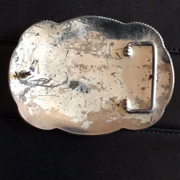Silver belt buckle - Picture 2 of 2